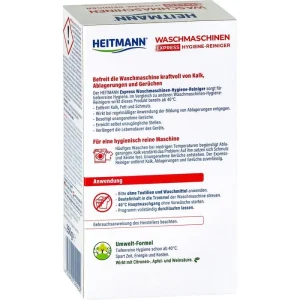 Heitmann Waschmaschinenreiniger 2942, 3in1 Express, Hygienereiniger, Pulver, 250g 12