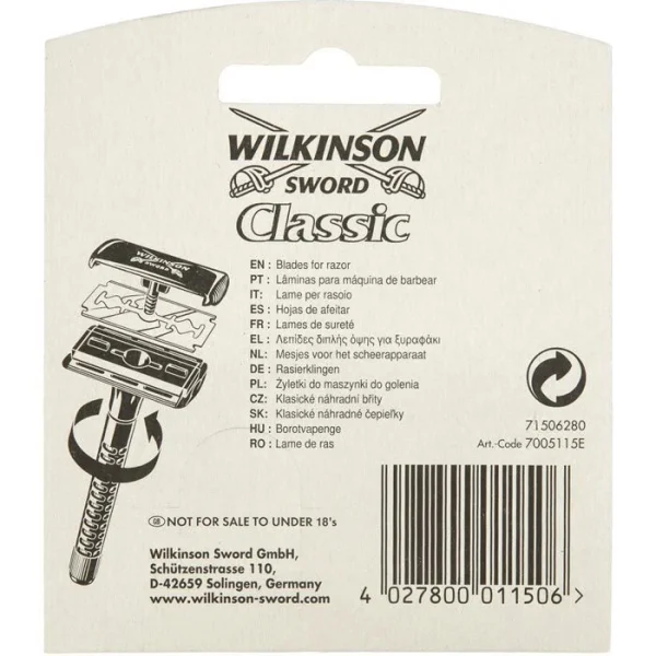 Wilkinson Rasierklingen Sword Classic, Für Herren, 10 Stück 3